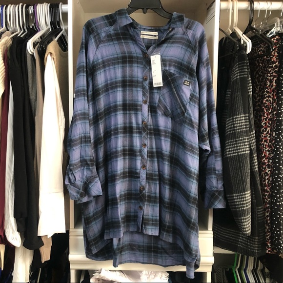 NWT BDG Urban Outfitters Shirtdress - Picture 3 of 8